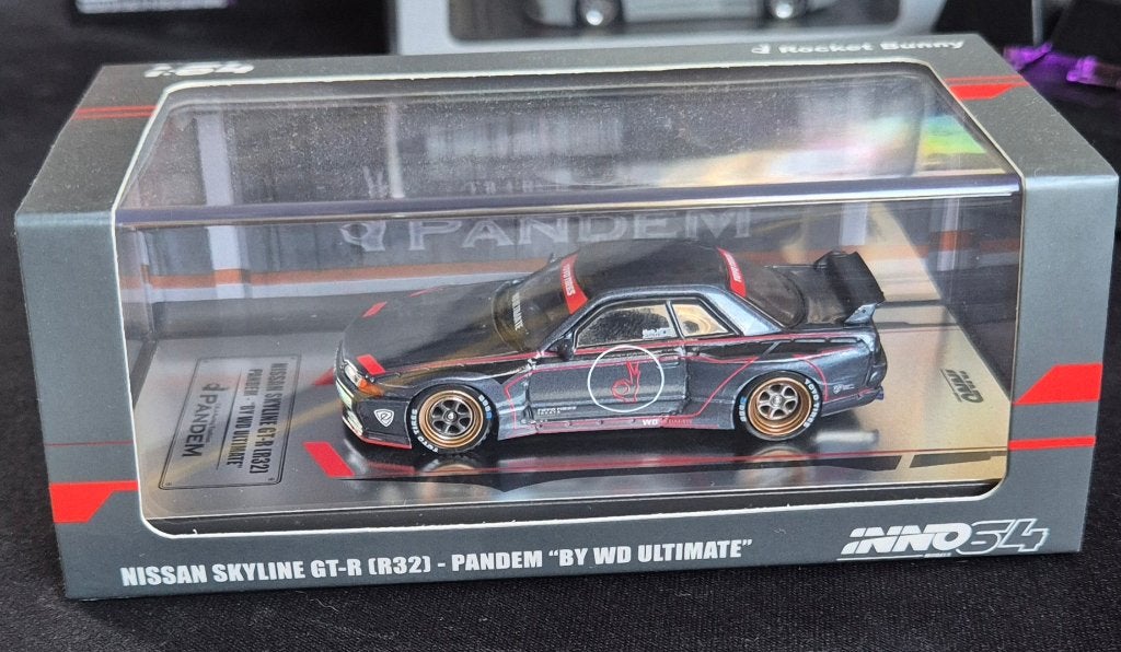 INNO64 Nissan Skyline GT-R R32 Pandem By WD ULTIMATE, Ophalen of Verzenden, Zo goed als nieuw, Auto