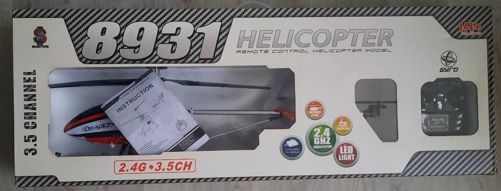 RC speelgoed helikopter, Hobby en Vrije tijd, Modelbouw | Radiografisch | Helikopters en Quadcopters, RTF (Ready to Fly), Helikopter