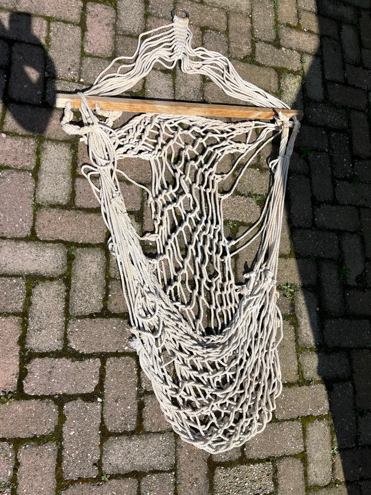 Comfortabele Hangstoel voor Binnen of Buiten, Ophalen of Verzenden, Zo goed als nieuw