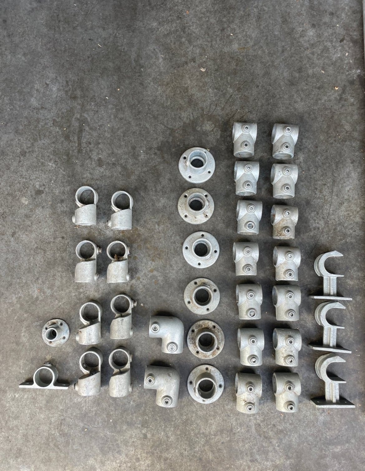 Grote partij buiskoppelingen (48 mm), Ophalen, Overige materialen, Gebruikt, 6 meter of meer
