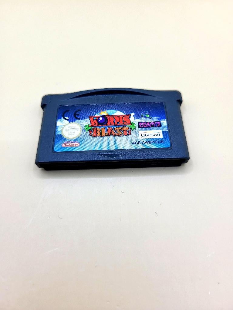 Worms Blast - Nintendo Game Boy Advance, Spelcomputers en Games, Games | Nintendo Game Boy, Nintendo support, 1 speler, Ophalen of Verzenden
