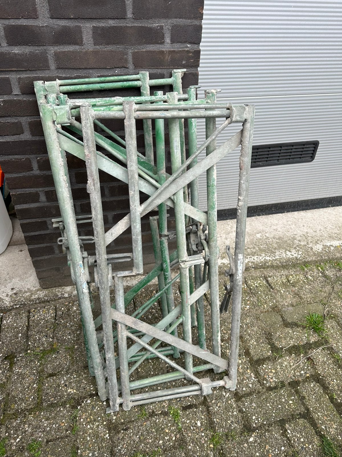Metsel bokjes voor aan de steiger 4 stuks, Ophalen, Zo goed als nieuw, Overige typen, Minder dan 2 meter