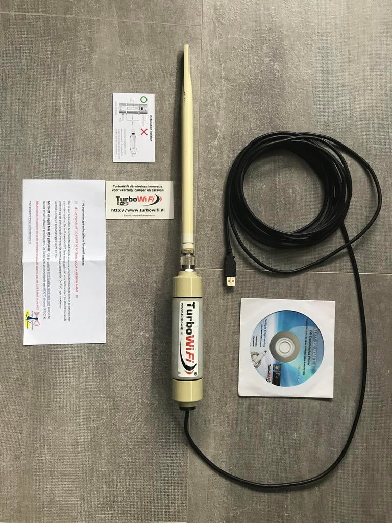 TurboWiFi USB Adapter voor voertuig, camper en caravan, Ophalen of Verzenden, Gebruikt
