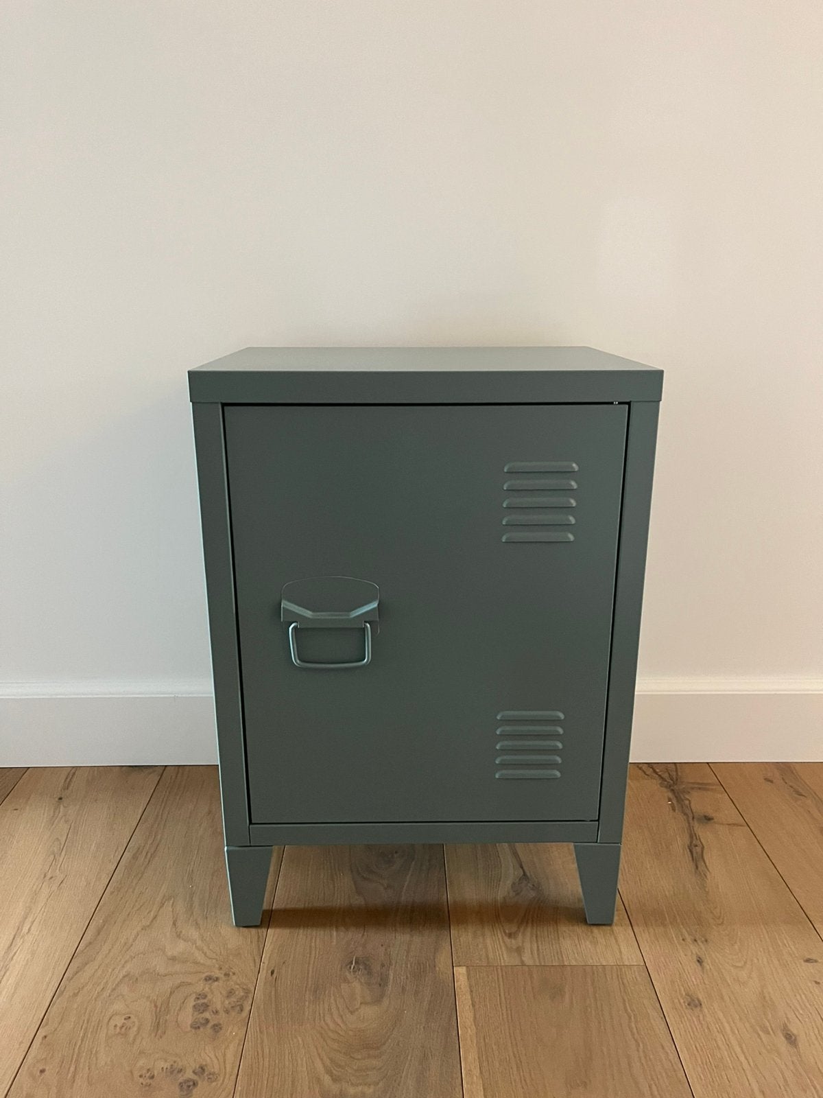 Lockerkast nachtkastje groen/blauw, Huis en Inrichting, Kasten | Lockerkasten, Ophalen, Zo goed als nieuw