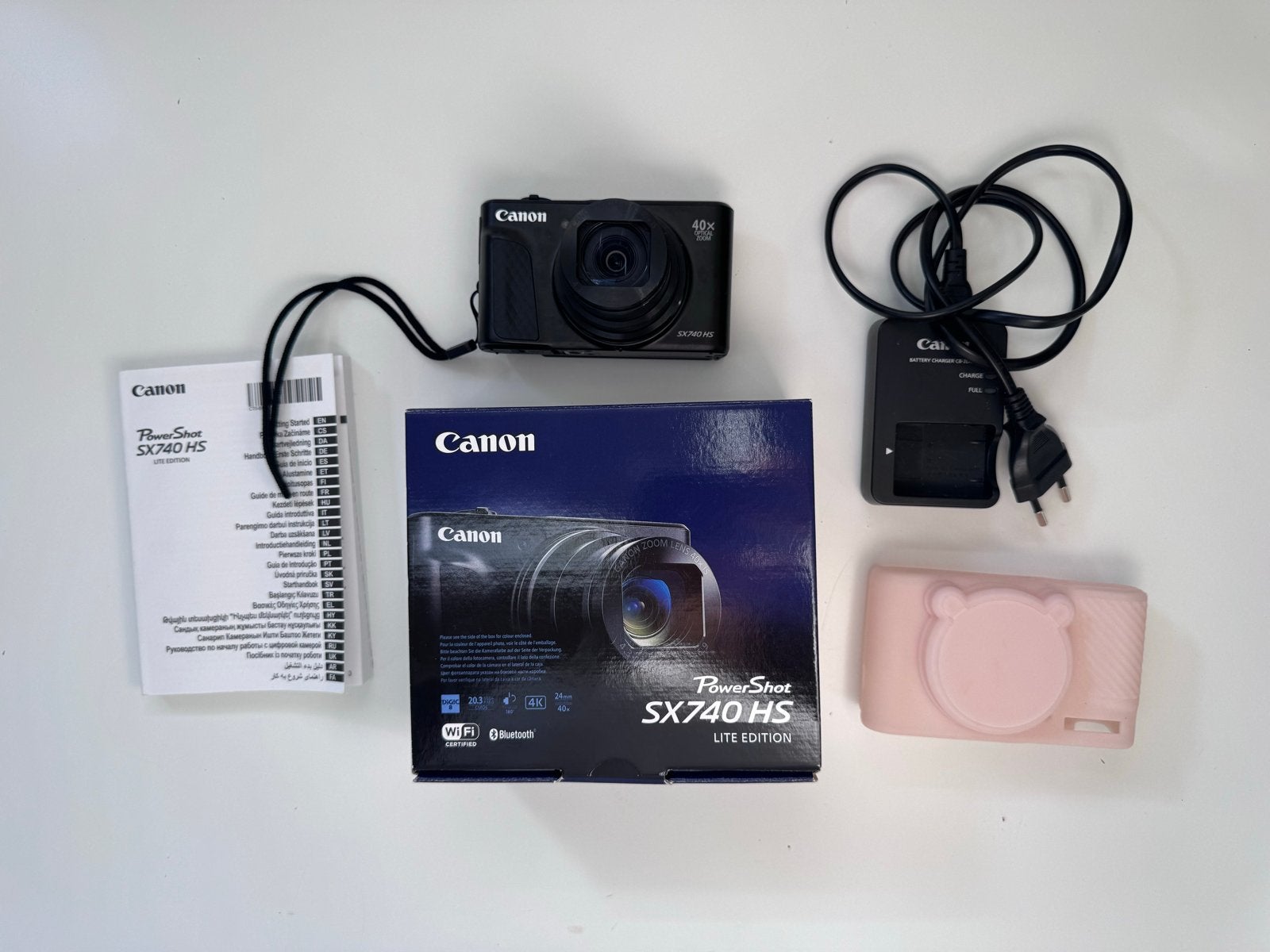 Canon PowerShot SX740 HS - Compactcamera met 40x zoom, Canon, Ophalen of Verzenden, Zo goed als nieuw, Compactcamera