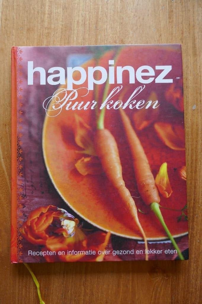 Happinez Puur Koken, Ophalen of Verzenden, Zo goed als nieuw, Overige gebieden, Gezond koken