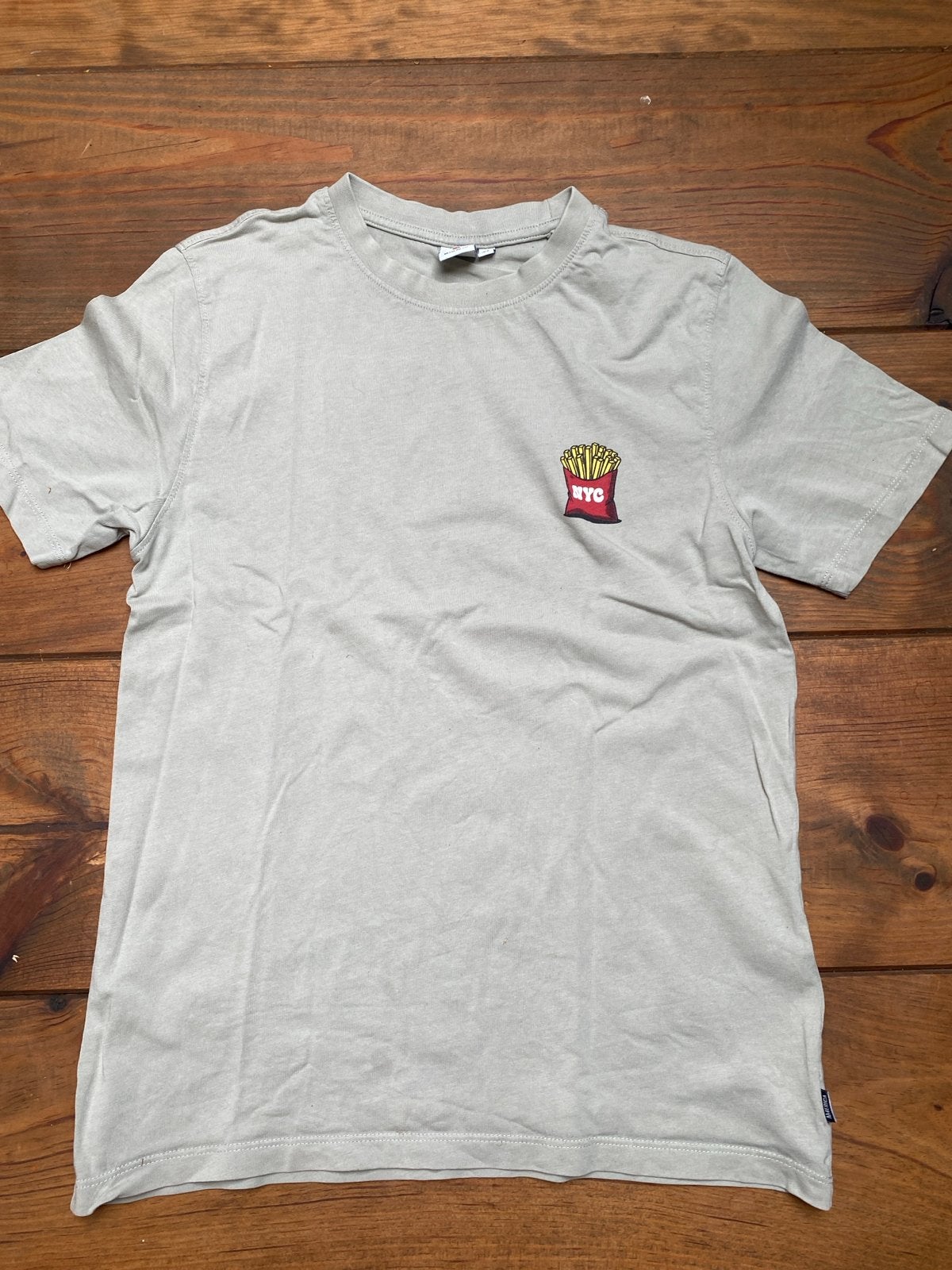 America Today T-shirt Golden Fries NYC maat 158/164, Ophalen of Verzenden, Gebruikt, Jongen of Meisje, Shirt of Longsleeve
