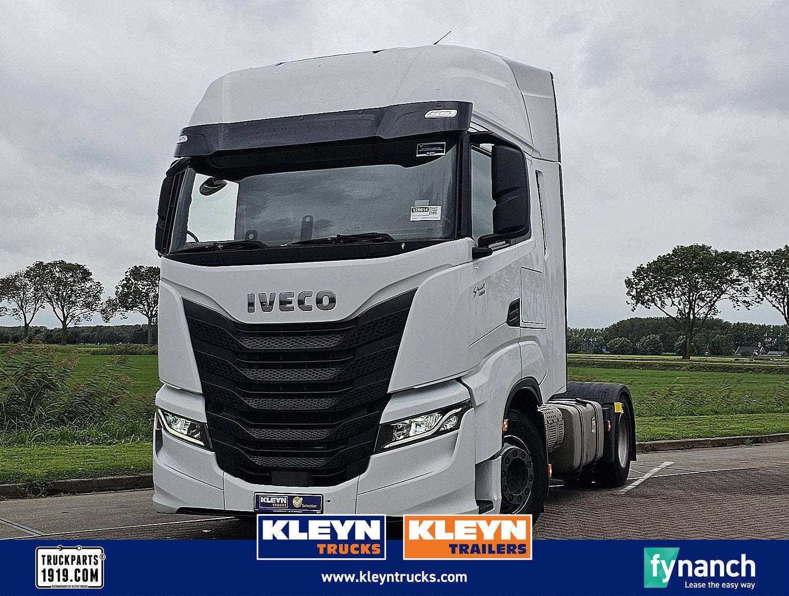 IVECO S-WAY AS440S49 dubble tank, Auto's, Automaat, Euro 6, Iveco, Wit