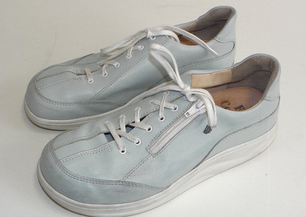 Finn Comfort Sneakers mintgroen maat 7 - 40,5 wijdte W, Ophalen of Verzenden, Sneakers of Gympen, Gedragen, Overige kleuren