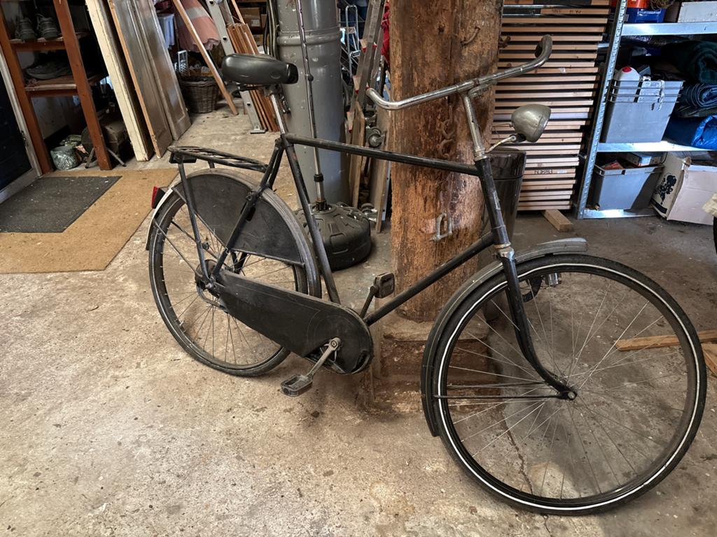 Oude (vintage) batavus herenfiets, 55 tot 59 cm, Ophalen of Verzenden, Terugtraprem, Jaren '60 of nieuwer