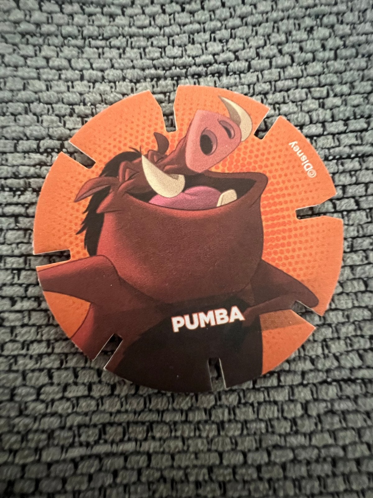 Diskey Pumba - Disney De Leeuwenkoning, Ophalen of Verzenden, Overige figuren, Gebruikt, Overige typen