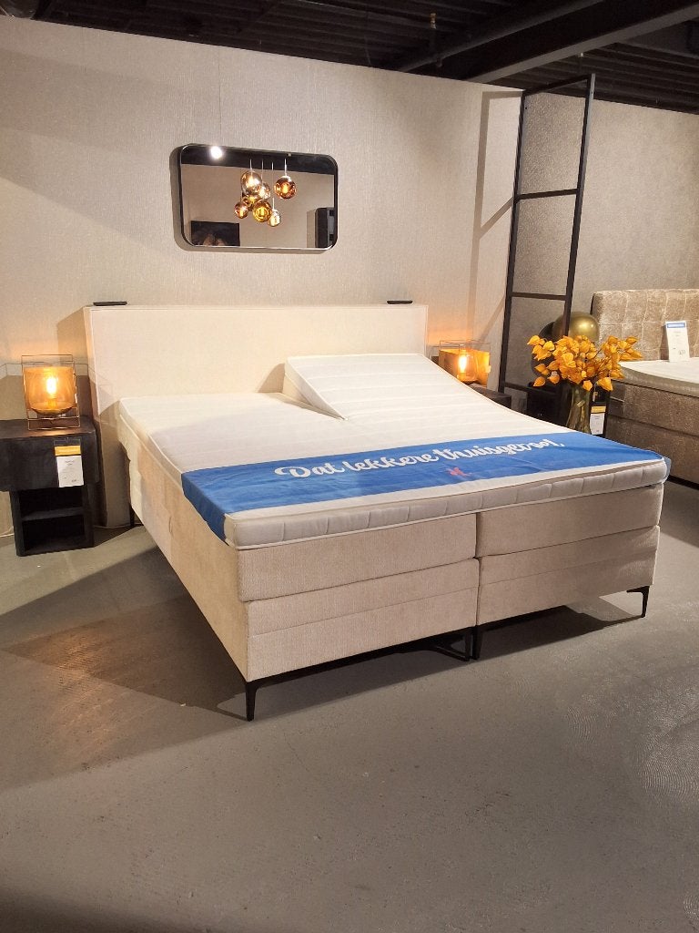 Boxspring, Huis en Inrichting, Ophalen, 180 cm, 200 cm, Nieuw