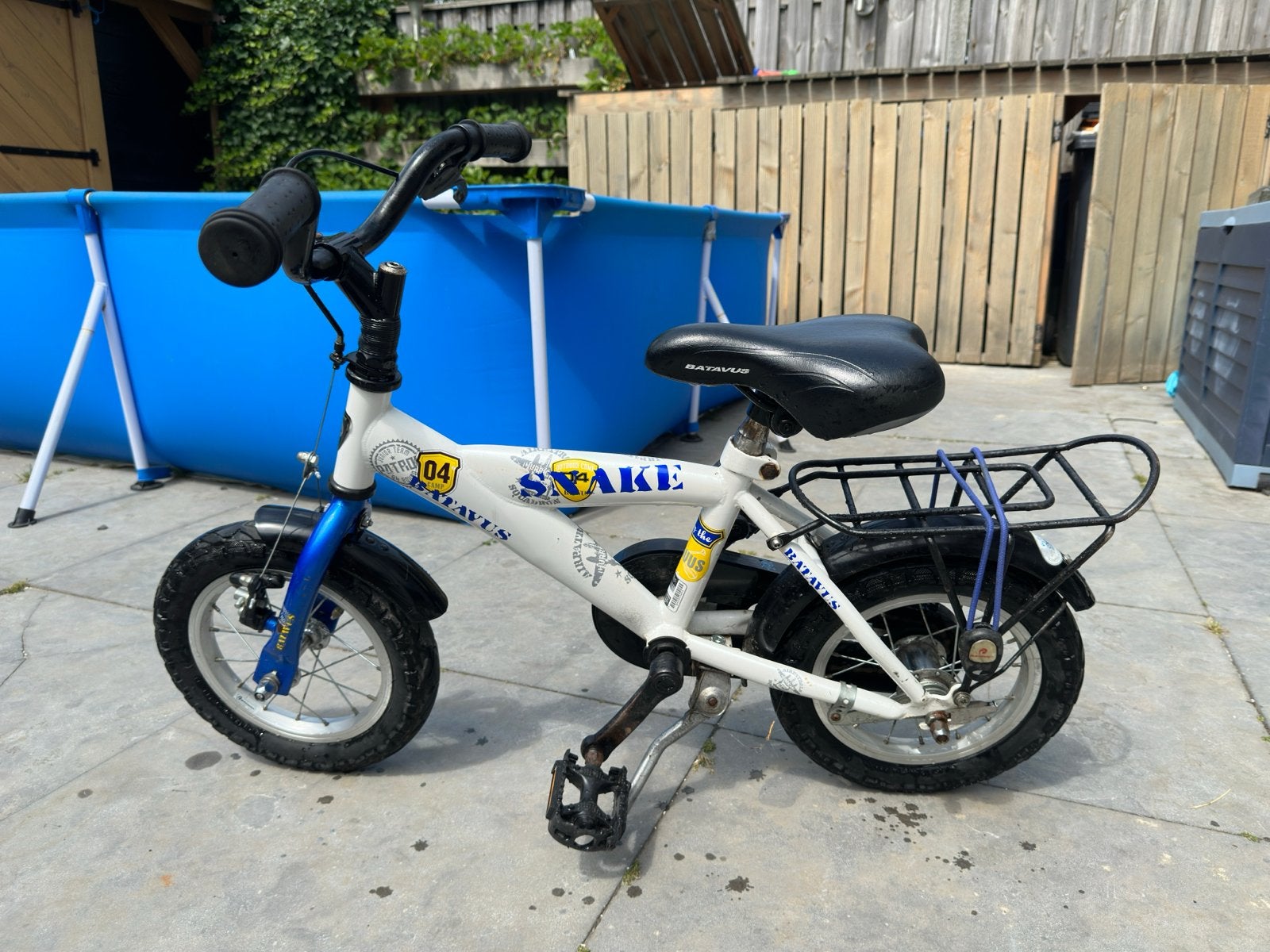 Batavus Snake jongensfiets 12 inch, Ophalen, Terugtraprem, Gebruikt, Batavus
