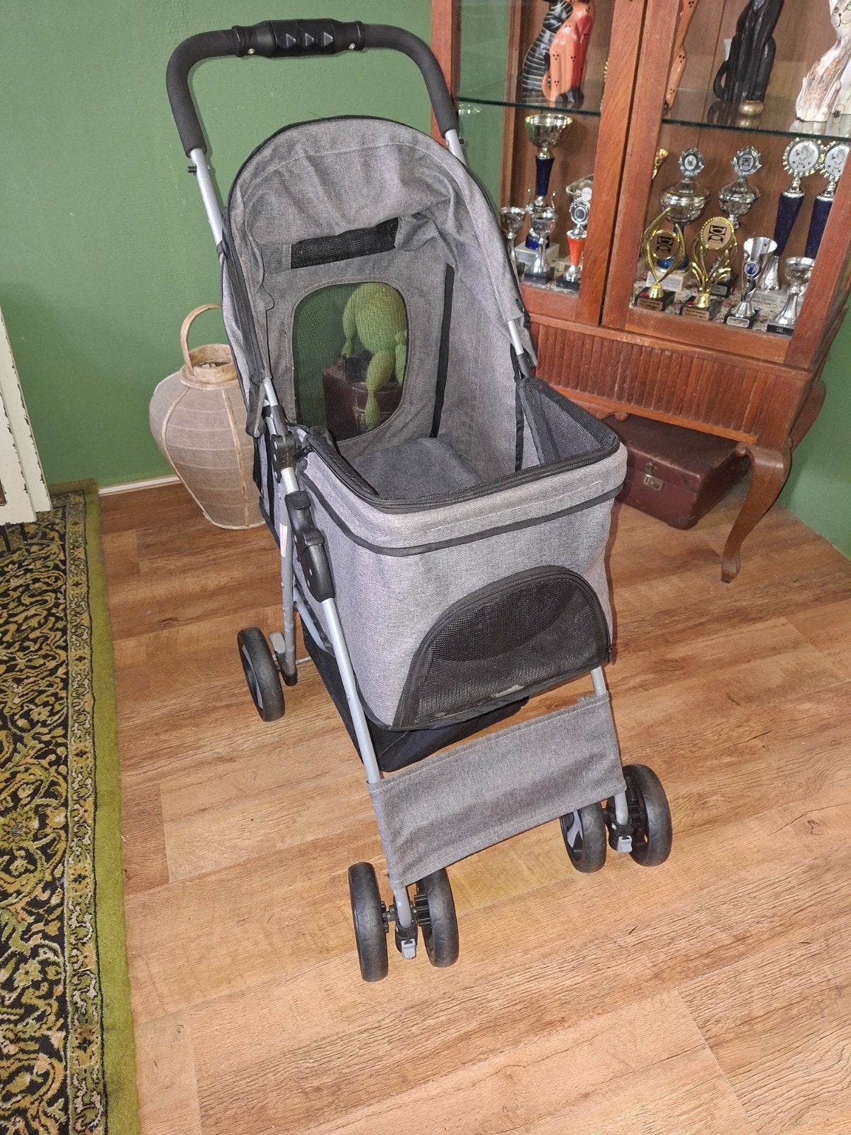 Honden buggy, Ophalen