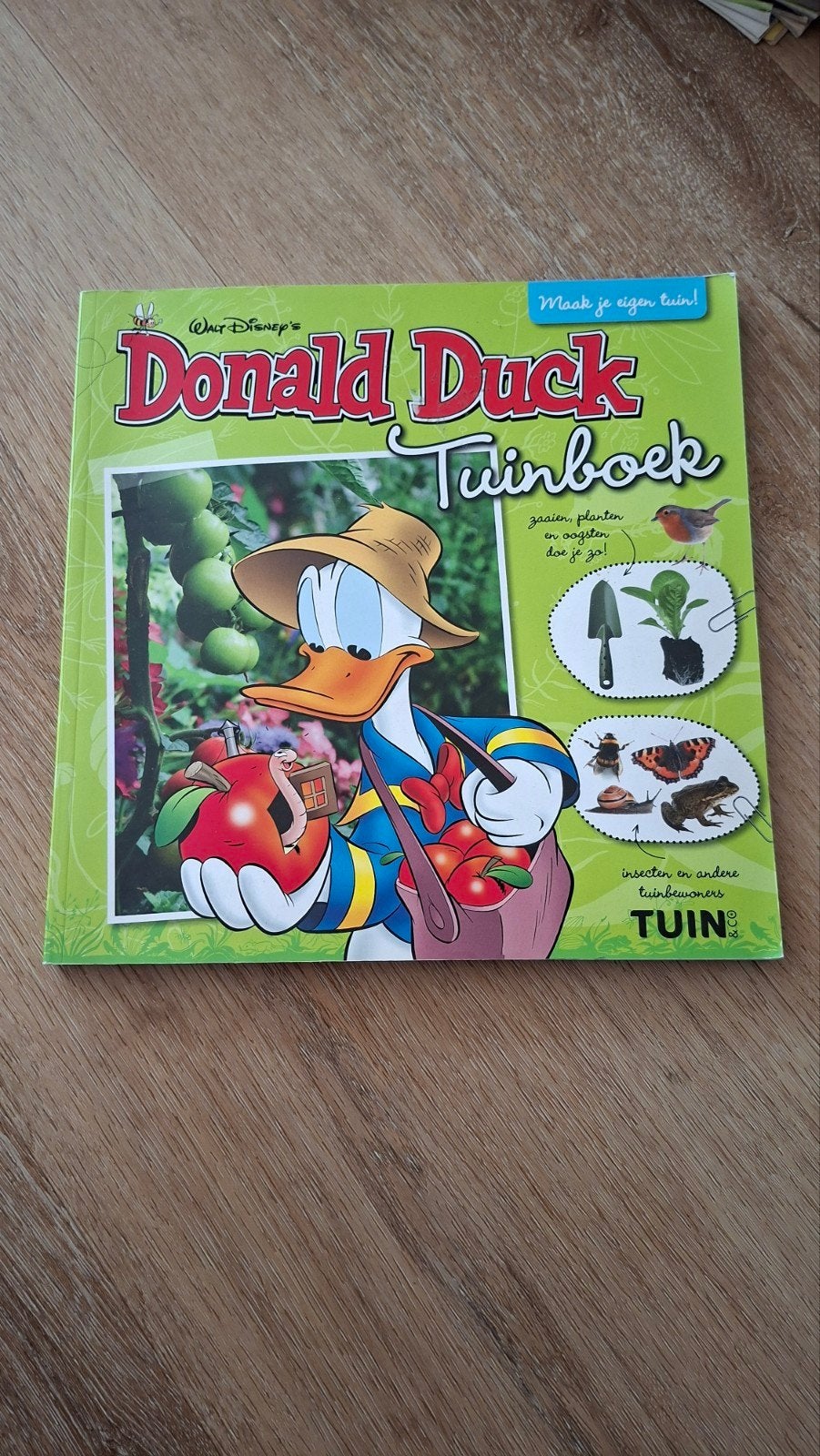 Donald Duck Tuinboek - Maak je eigen tuin!, Ophalen of Verzenden, Zo goed als nieuw, Walt Disney, Non-fictie