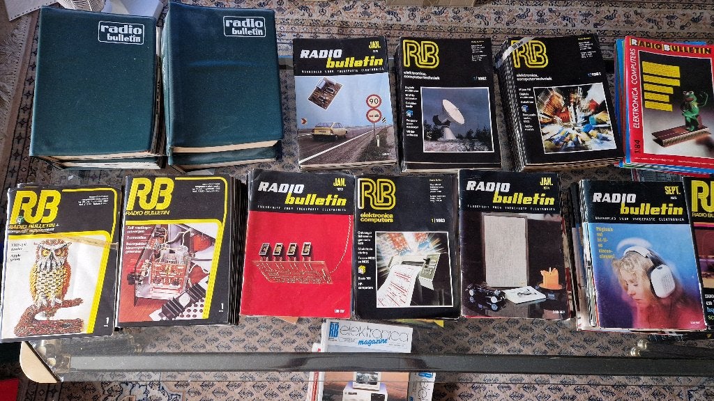 Radio Bulletin Jaargangen '68 t/m '94, Ophalen, Gelezen, Elektrotechniek