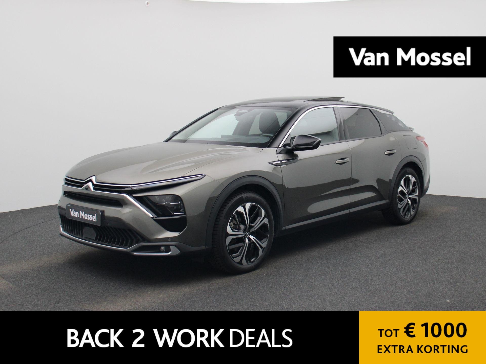 Citroen C5 X 1.6 Plug-in Hybrid 225 Shine AUTOMAAT | PANORAM, Auto's, 12 maanden, Automatische klimaatregeling, Gebruikt, 4 cilinders