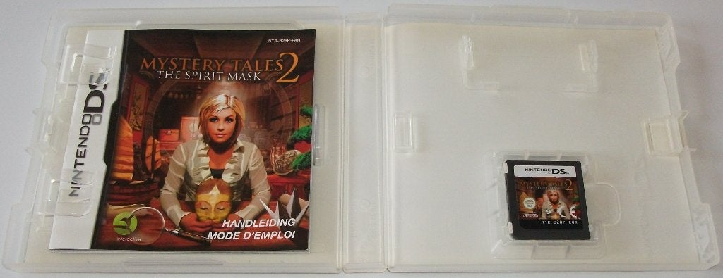 DS Game *** MYSTERY TALES 2 *** The Spirit Mask, Puzzel en Educatief, 1 speler, Ophalen of Verzenden, Zo goed als nieuw