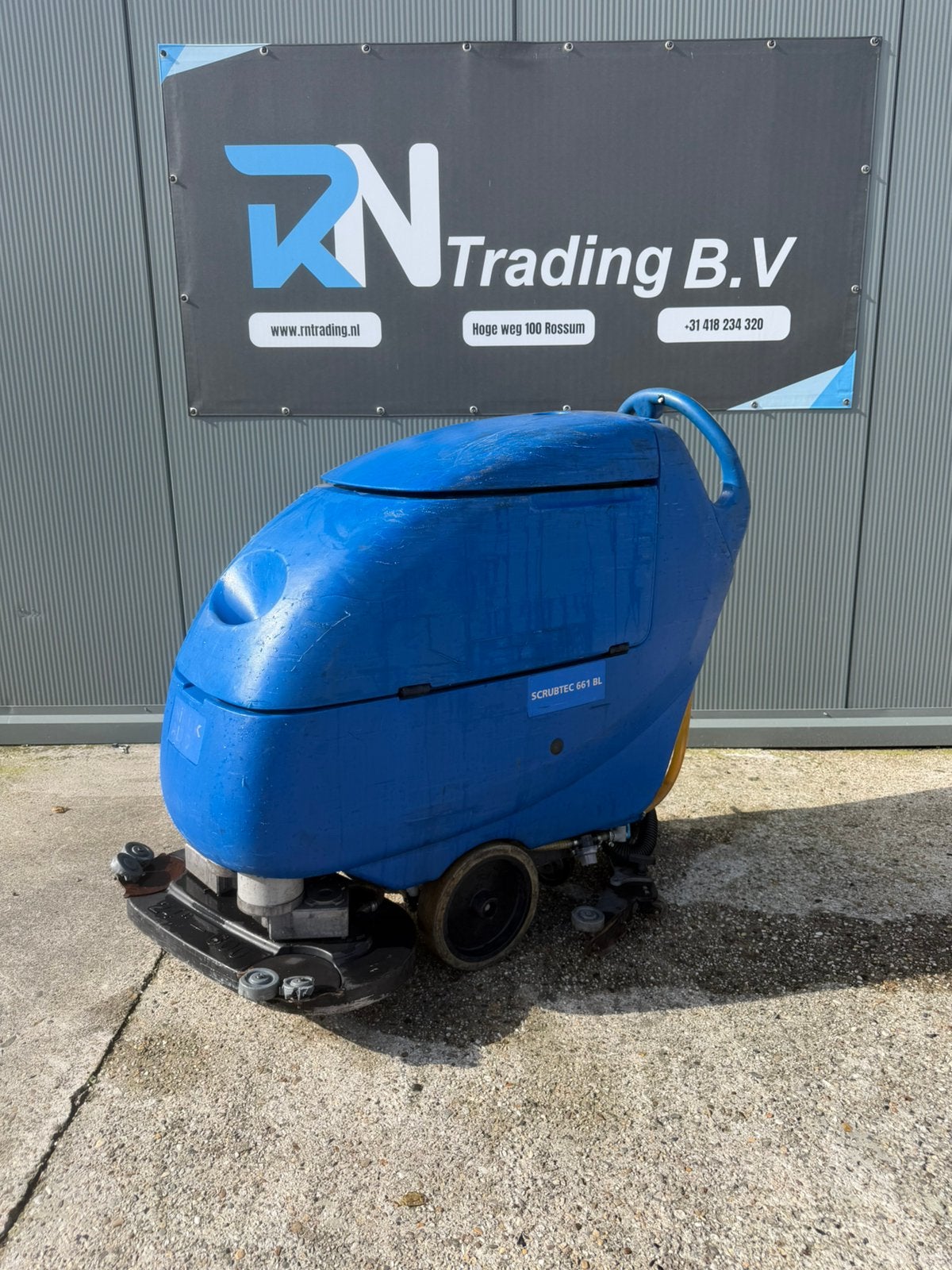 Nilfisk Scrubtec 661 BL – Schrob-/Zuigmachine, Ophalen, Zo goed als nieuw