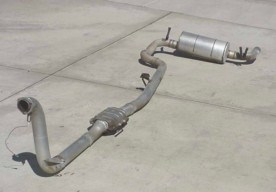 Volvo 240 Turbo 3" uitlaat met downpipe GEZOCHT, Ophalen of Verzenden, Gebruikt, Volvo