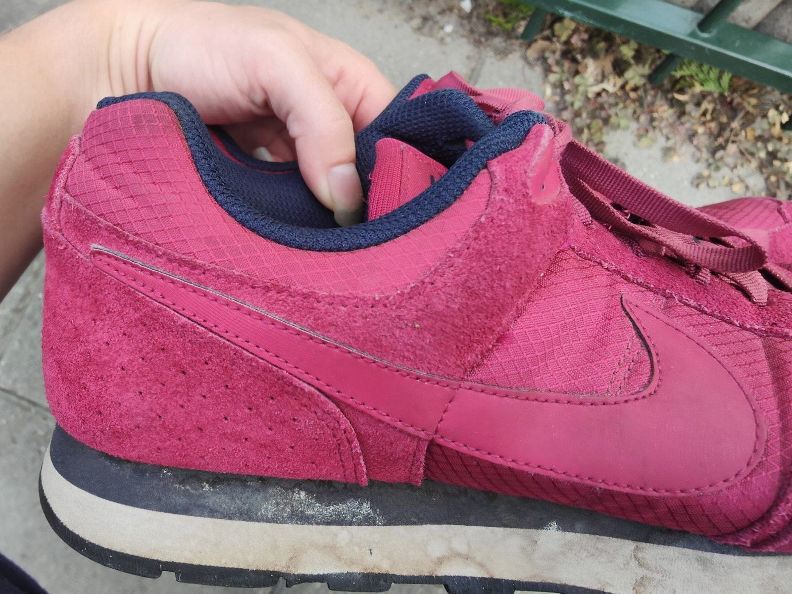 Nike sneakers maat 42 - Gedragen, klaar voor volgende ronde, Ophalen, Nike, Sneakers of Gympen, Roze