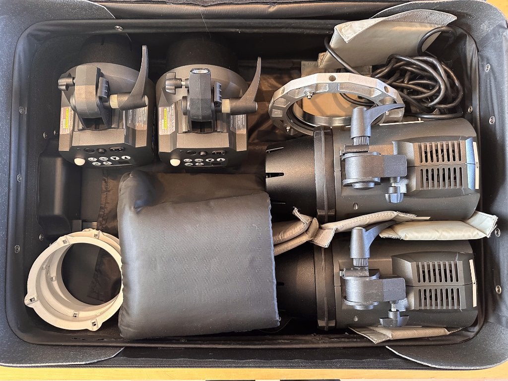 Elinchrom Studioflitsers BX 500 Ri & D-Lite RX ONE Set, Ophalen, Gebruikt, Draadloos, Elinchrom