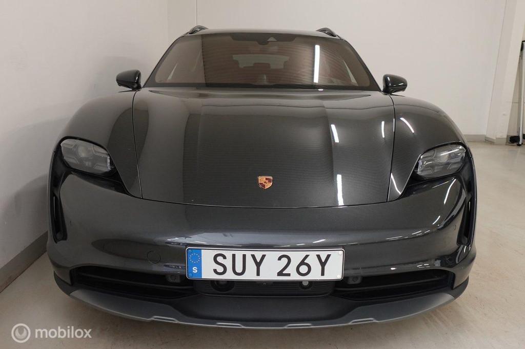 Porsche Taycan Cross Turismo 4S 93 kWh pano Bose, HUD Night, Auto's, Porsche, 4 stoelen, 93 kWh, Leder, 489 pk