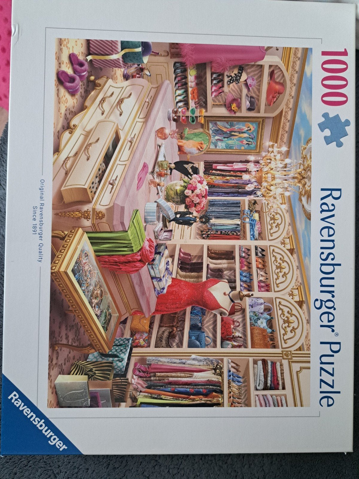 Puzzel Ravensburger, 1000 stukjes, Ophalen of Verzenden, 500 t/m 1500 stukjes, Zo goed als nieuw, Legpuzzel
