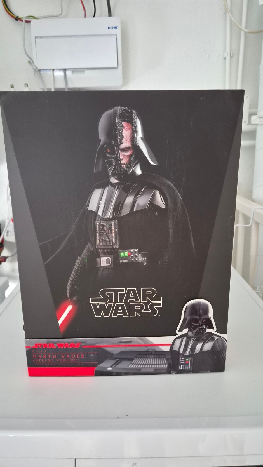 Hot Toys 1/6 scale Darth Vader Star Wars: Obi-Wan Kenobi sho, Ophalen of Verzenden, Zo goed als nieuw, Tv, Actiefiguur of Pop