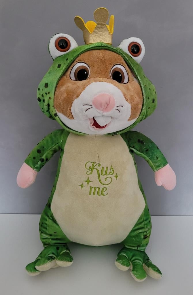 Grote AH hamster XL Efteling kikkerprins 'Kus me', Albert Heijn, Ophalen of Verzenden