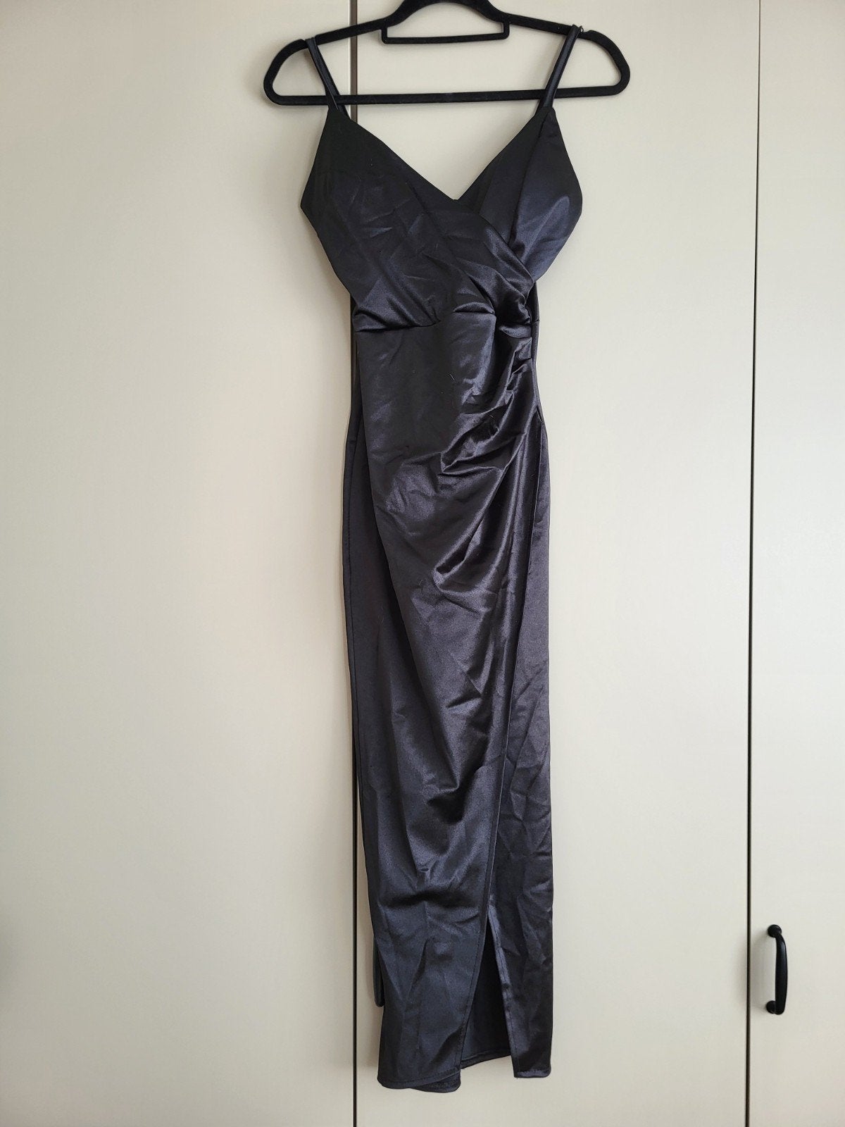 Zwarte galajurk in goede staat. Maat S., Kleding | Dames, Ophalen, Galajurk, Zwart, Zo goed als nieuw