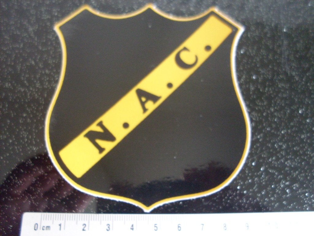 stevige sticker  NAC breda logo N.A.C., Verzenden, Nieuw, NAC Breda, Poster, Plaatje of Sticker