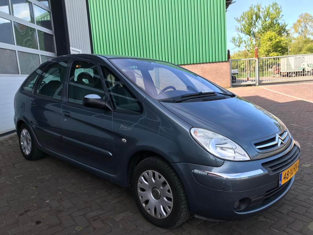 Citroën Xsara 1.6 I 16V Picasso 2007 Grijs, Auto's, Voorwielaandrijving, Stof, Xsara, 4 cilinders