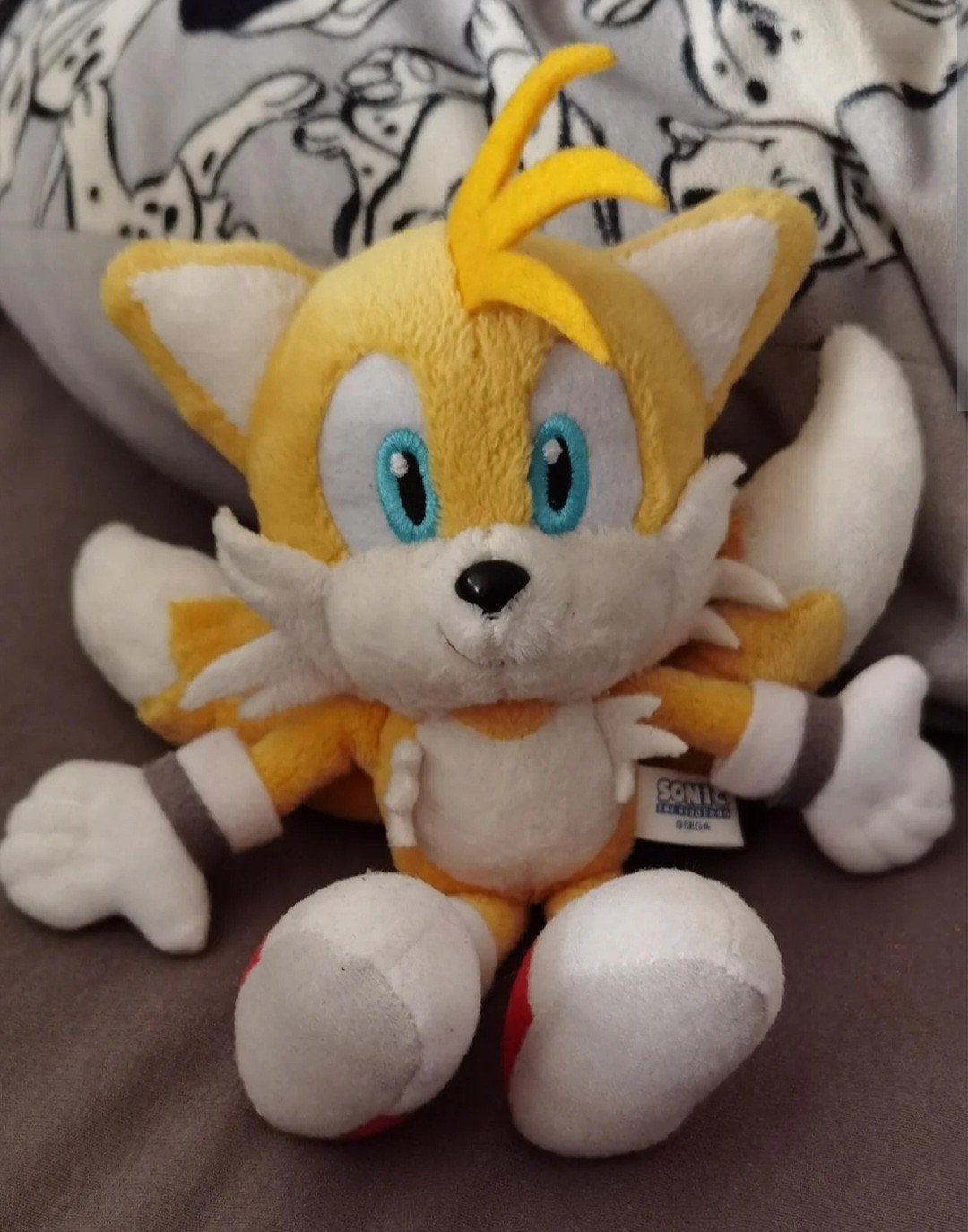GEZOCHT tails knuffel - Sonic the Hedgehog, Overige typen, Ophalen of Verzenden, Zo goed als nieuw, Middelgroot (20 tot 80 cm)
