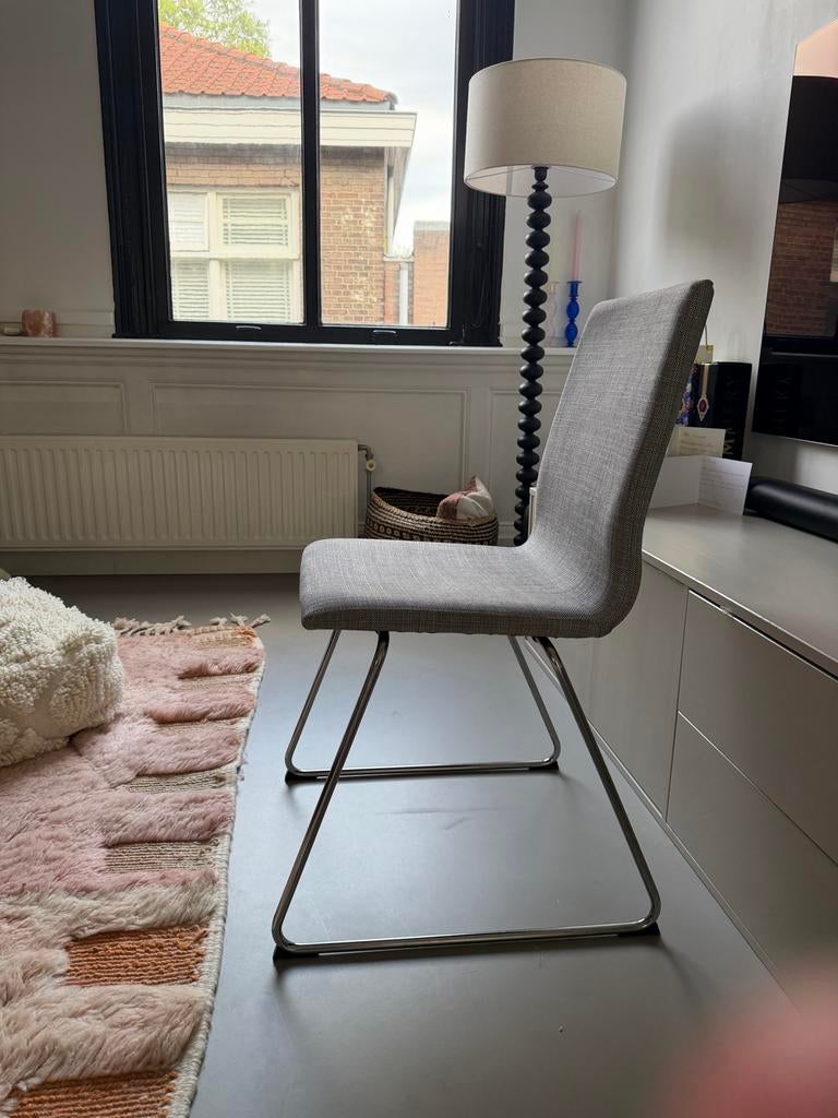 Set van 6 ikea eetkamerstoelen (Lillanas), Ophalen, Gebruikt, Vijf, Zes of meer stoelen, Stof