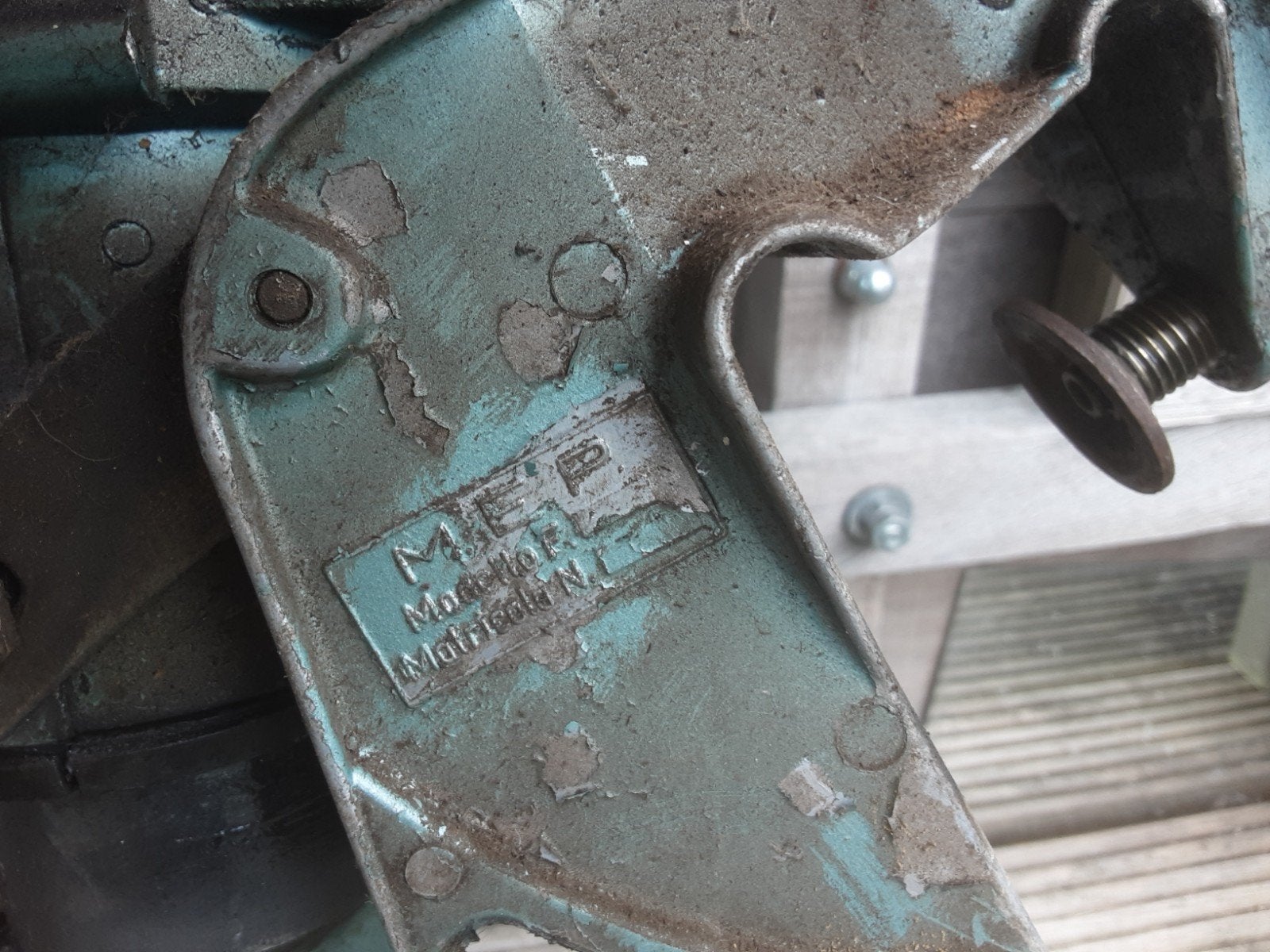 vintage buitenboord  motortje   merk MEP, Ophalen of Verzenden, Gebruikt, Motor en Techniek, Zeilboot of Motorboot