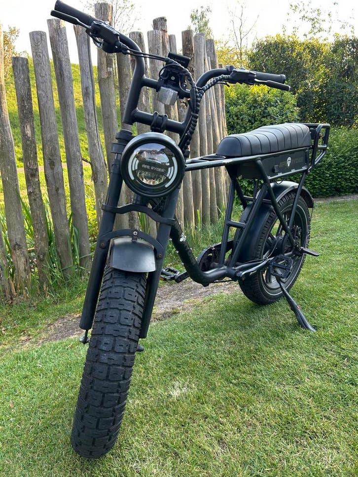 APE RYDER Fatbike La Souris V8 pro - Zo goed als nieuw, Fietsen en Brommers, Elektrische fietsen, Zo goed als nieuw, 51 tot 55 cm