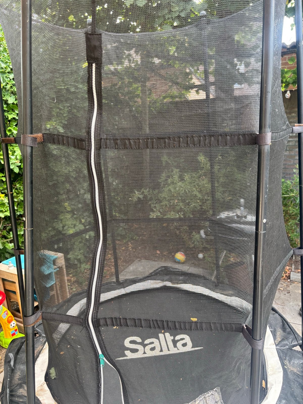 Salta Peuter/kleuter trampoline met veiligheidsnet, Kinderen en Baby's, Speelgoed | Buiten | Trampolines, Ophalen, Zo goed als nieuw