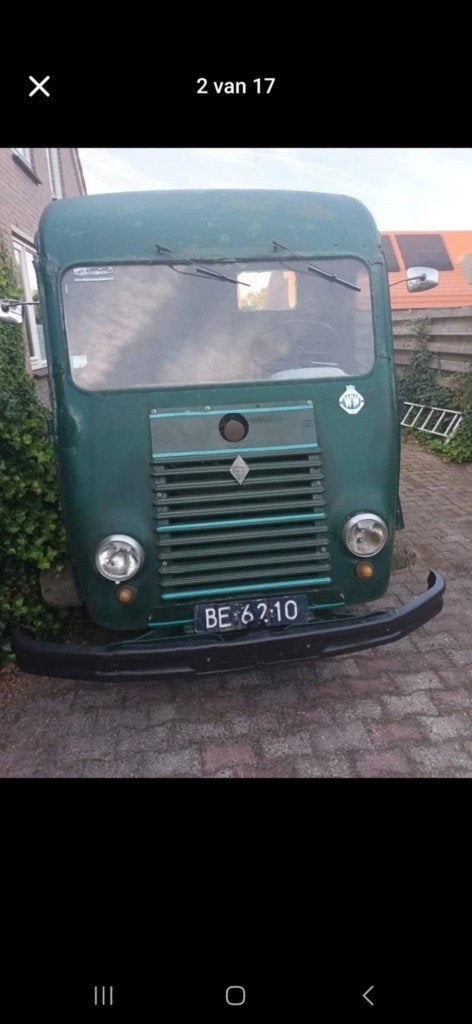 Renault goelette 1954 restauratie project, Ophalen, Gebruikt