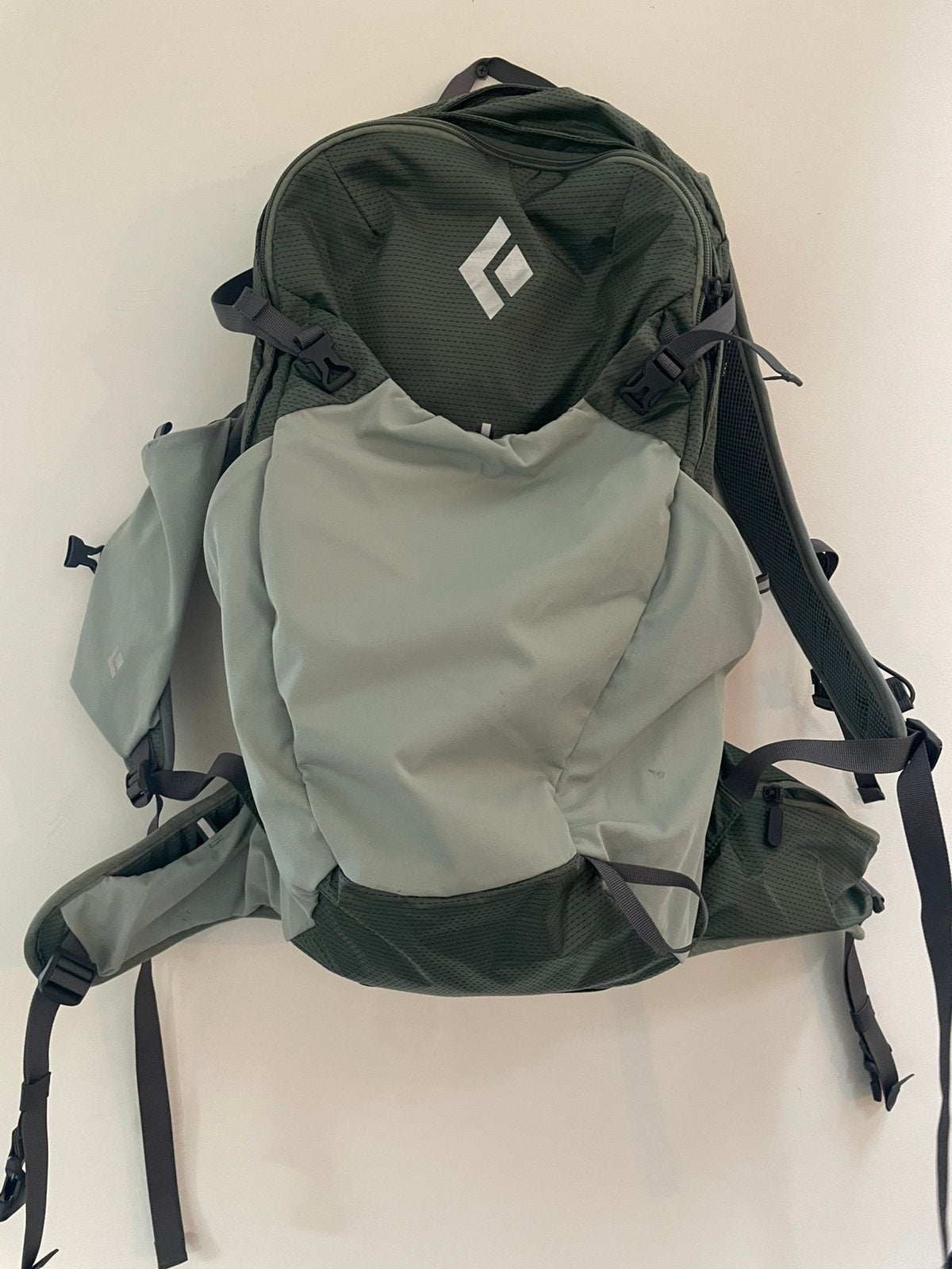 Rugzak black diamond 20 liter groen m/l, Ophalen of Verzenden, Zo goed als nieuw, Rugzak