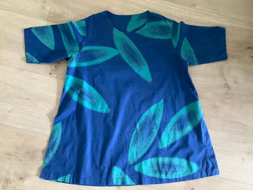 Finn Fashion blouse maat XL, Kleding | Dames, Ophalen of Verzenden, Zo goed als nieuw, Maat 46/48 (XL) of groter, Blauw