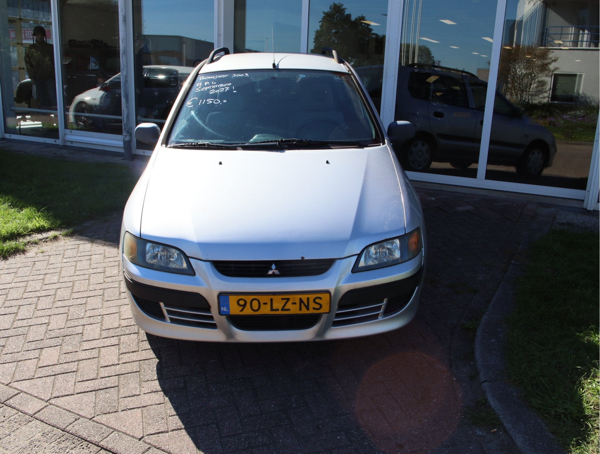 Mitsubishi Space Star 1.6 Shogun Kan direct mee! APK Septemb, Auto's, Voorwielaandrijving, Stof, Gebruikt, 4 cilinders