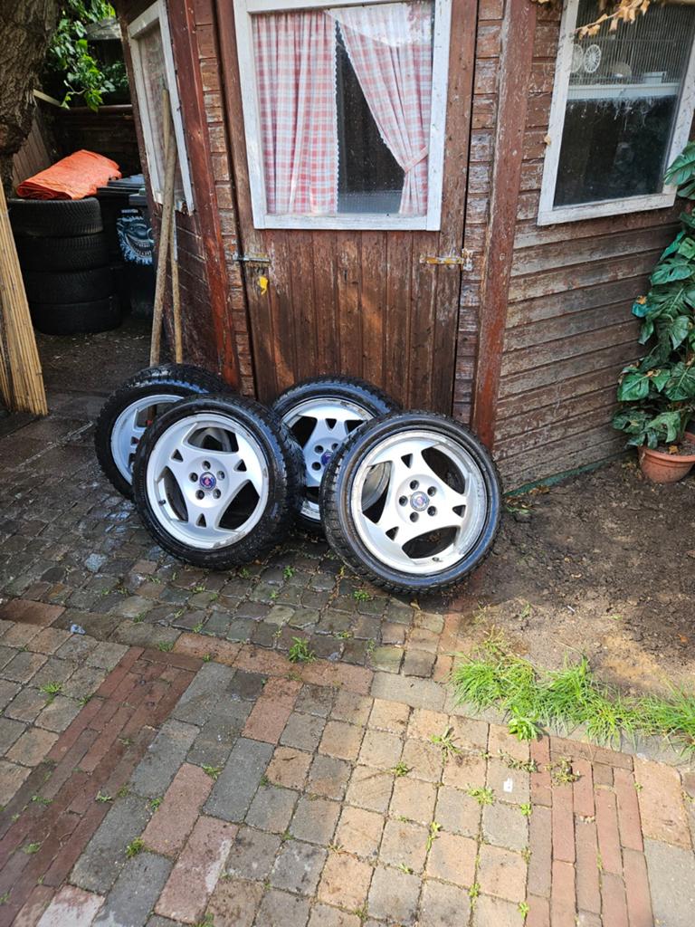 Saab velgen, Ophalen of Verzenden, Zomerbanden