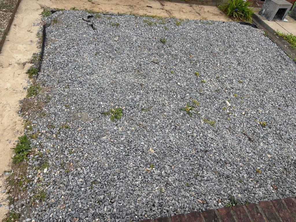 Grijs grind gratis af te halen, Tuin en Terras, Grind, Keien en Split, Ophalen, Gebruikt