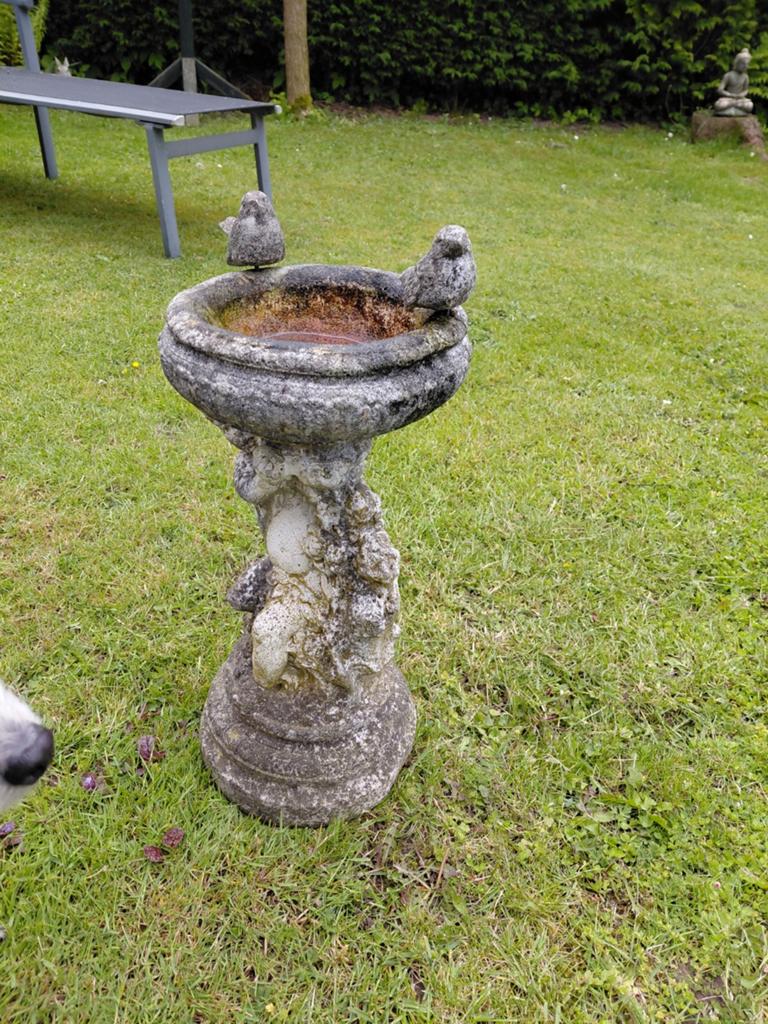 Vogel drinkbak beton, Ophalen of Verzenden
