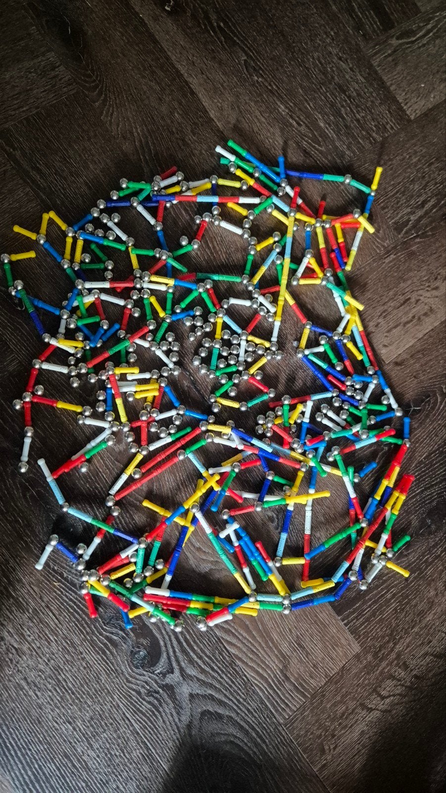 Grote set XMAG en andere magnetische bouwstaven en ballen, Ophalen, Gebruikt, Bouwen