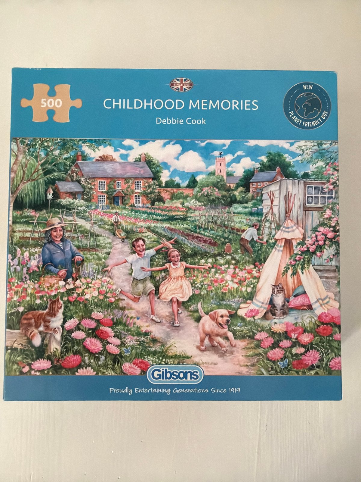 Gibsons Legpuzzel 'Childhood Memories' 500 stukjes, Ophalen of Verzenden, Minder dan 500 stukjes, Nieuw, Legpuzzel