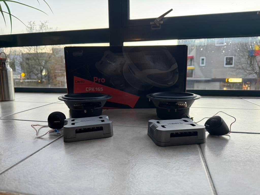 Hertz cento pro cpk 165 composet speakers, Auto diversen, Autospeakers, Ophalen of Verzenden, Zo goed als nieuw