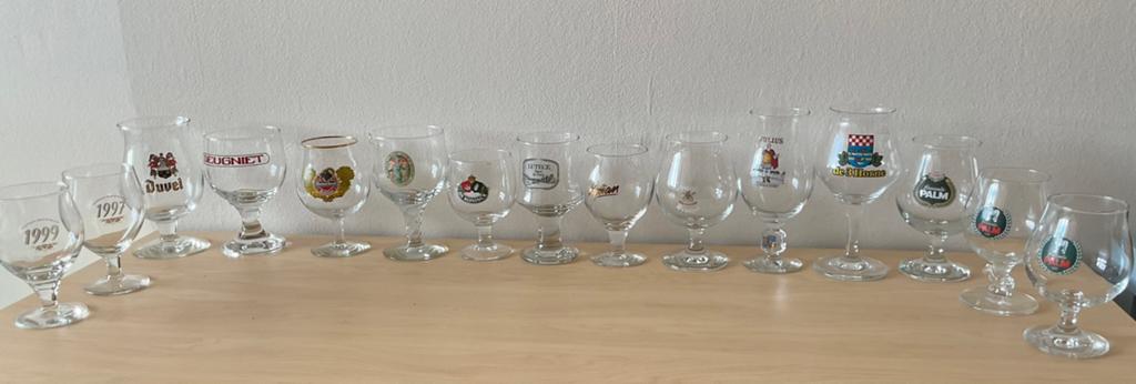 Biermerkglazen, Ophalen of Verzenden, Zo goed als nieuw, Overige merken