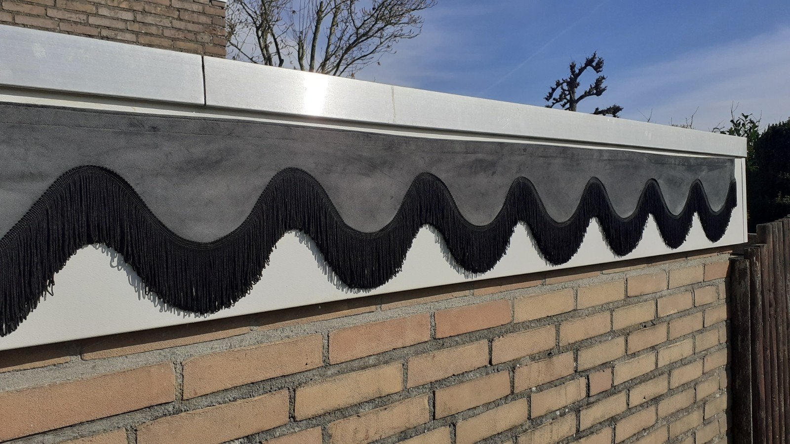 Raamband voor vrachtwagen, met lange franjes, Ophalen of Verzenden, Nieuw, Overige merken, Interieur en Bekleding